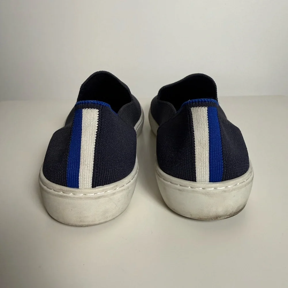 Rothy's Deep Blue Slip-On Sneakers - Picture 10 of 15